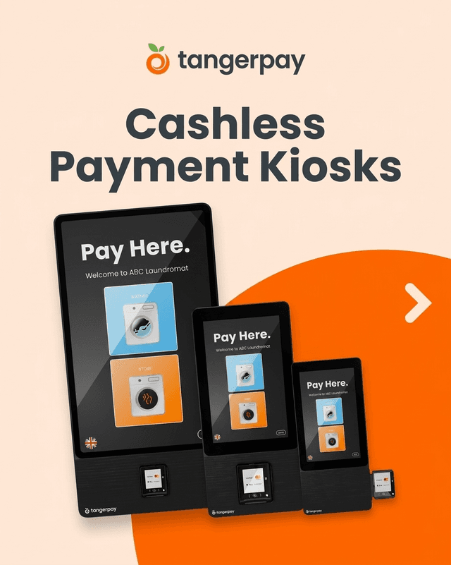TangerPay payment at Crystal Wave machines